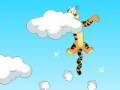 Игры Тигра прыгает по облакам
